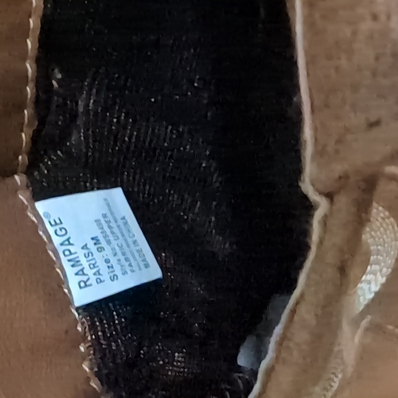 Cowgirl Boots Rampage Ladies Boots Rampage Black Cowboy Boots 9 - Picture 11 of 12